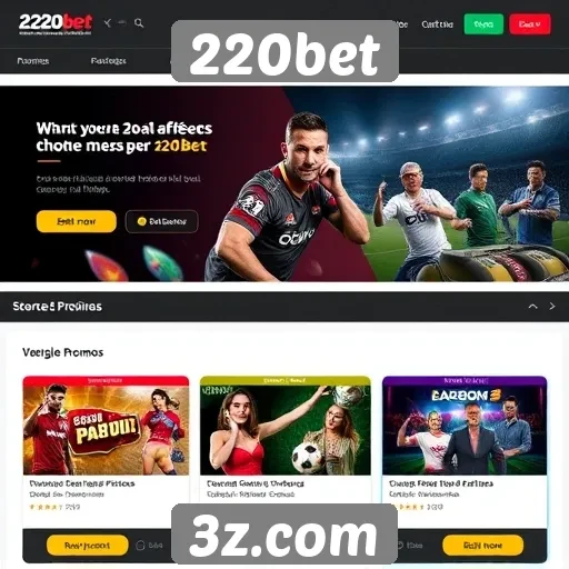 Análise das promoções disponíveis no site 220bet