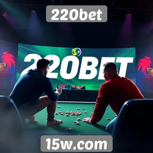 Jogos ao vivo na 220bet garantem experiência imersiva
