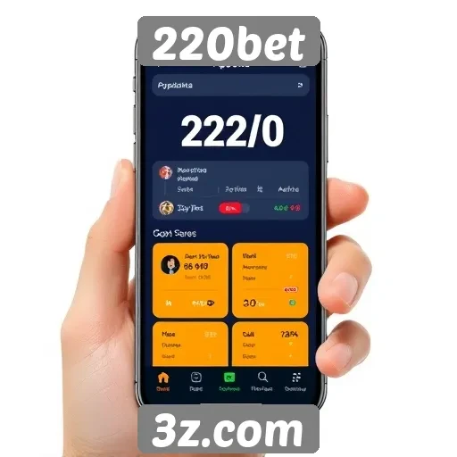 Usabilidade do aplicativo mobile 220bet