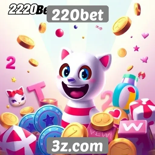 Variedade de jogos disponíveis na 220bet